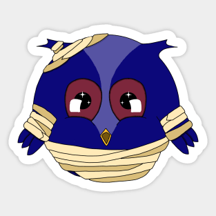 Hector The Mummified Owl Sticker